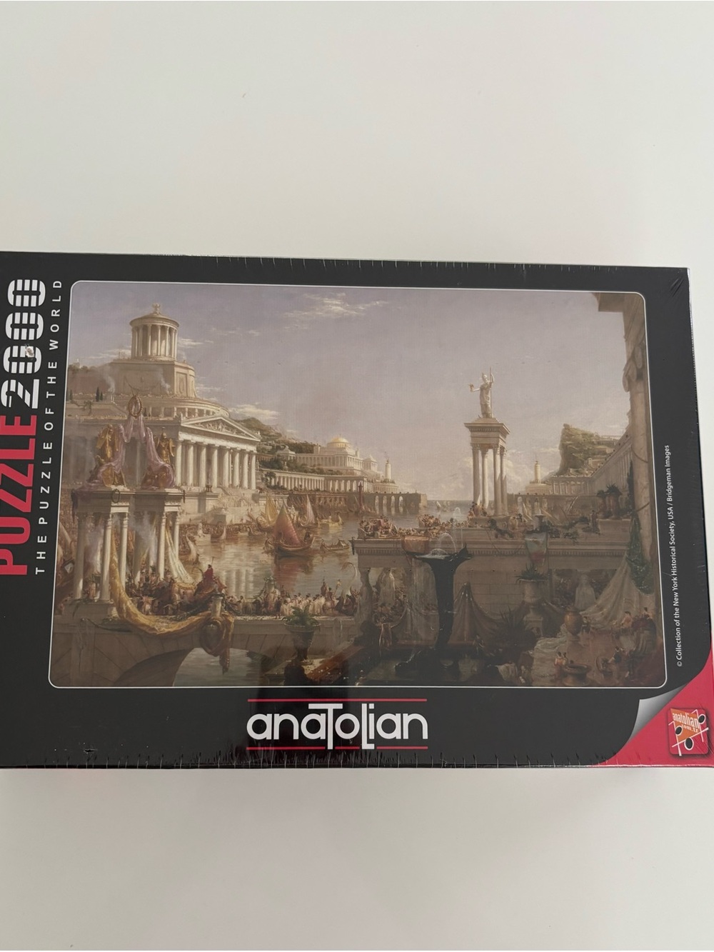 Anatolian jigsaw puzzle 2000 piece The Course of Empire. NIB and sealed.